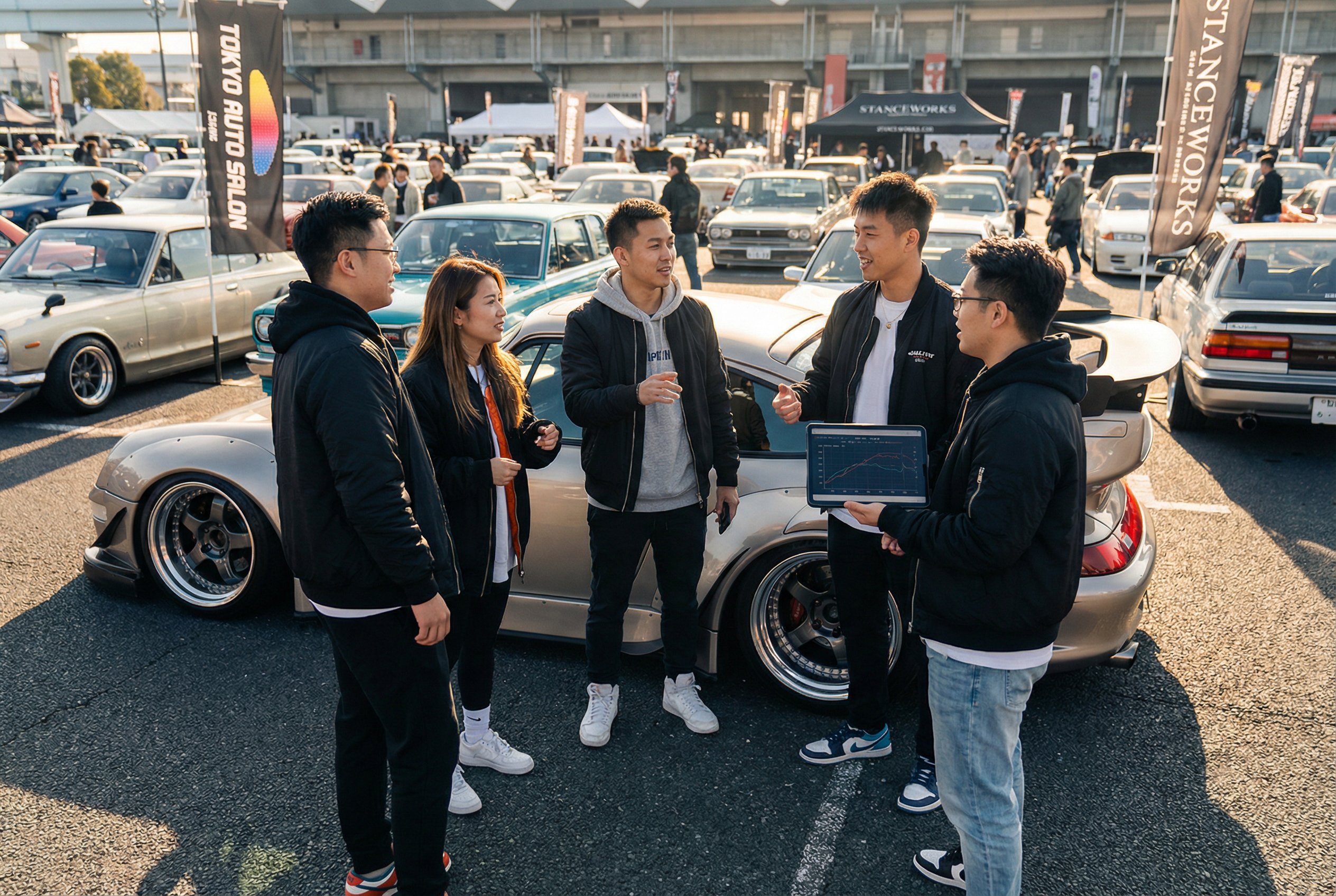 抖音风车友聚会